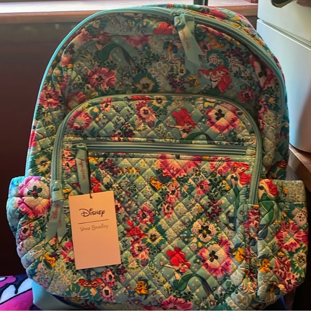 Vera Bradley Little Mermaid Campus Backpack